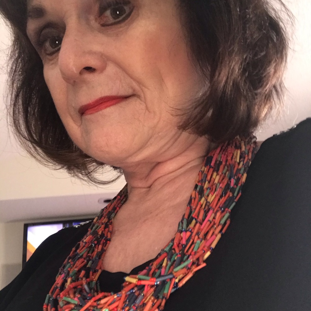 Multicolored Statement Necklace - image 5